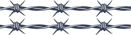 Barbed Wire Sticker