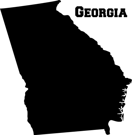 Georgia State Sticker