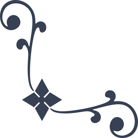 Decorative Corner Border Decal