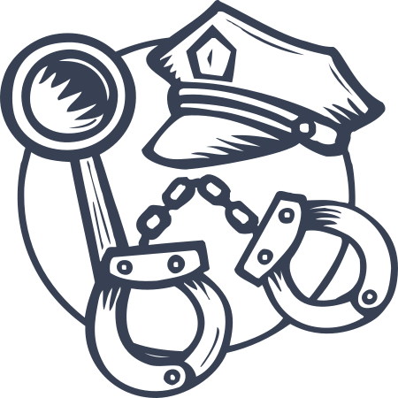 Police Policeman Security Sticker