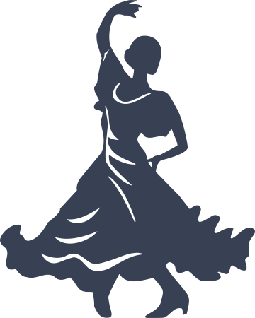 Flamenco Dancer Sticker