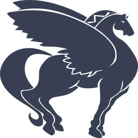 Horse With Wings Pegasus Decal