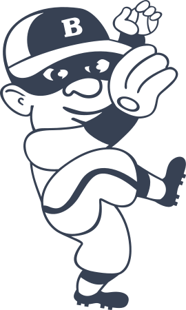 Baseball Pitcher Boy Decal