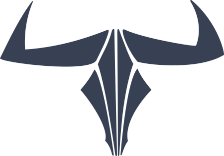Bull Cow Skull Decal