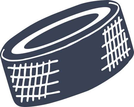 Hockey Puck Sticker