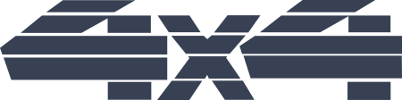 4 x 4 Decal