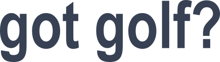 Got Golf? Vinyl Lettering Sticker