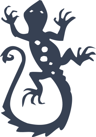 Lizard Gecko Decal