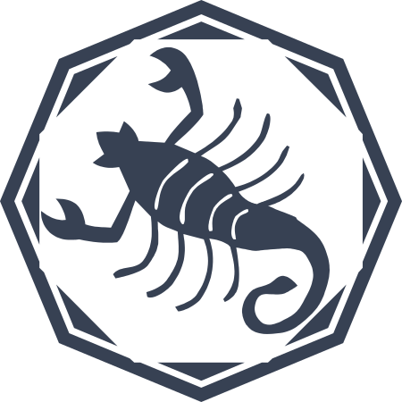 Astrology - Scorpio Zodiac Decal