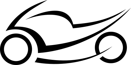 Swift Motorcycle Outline Sticker