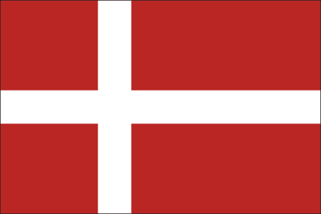 Denmark Country Flag Sticker
