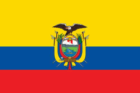 Ecuador Country Flag Sticker