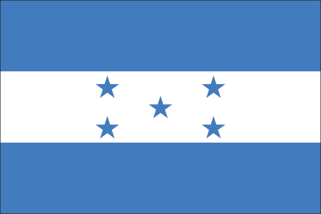 Honduras Country Flag Sticker
