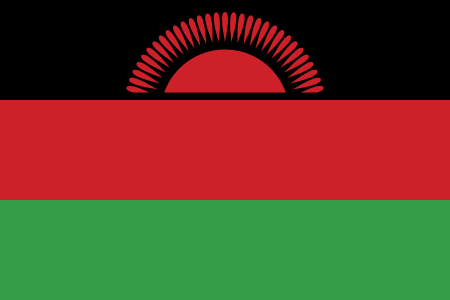 Malawi Country Flag Sticker