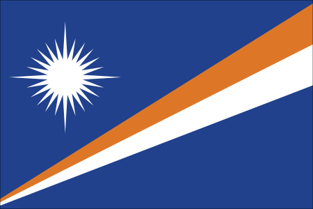 The Marshall Islands Country Flag Sticker
