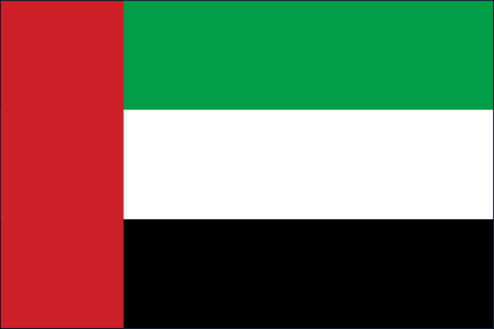 The United Arab Emirates Country Flag Sticker