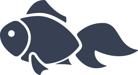 Cute Gold Fish Sticker