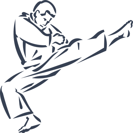 Karate Martial Arts Decal