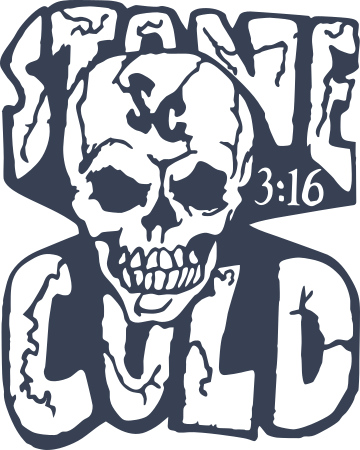 Skull Skeleton - Stone Cold Decal