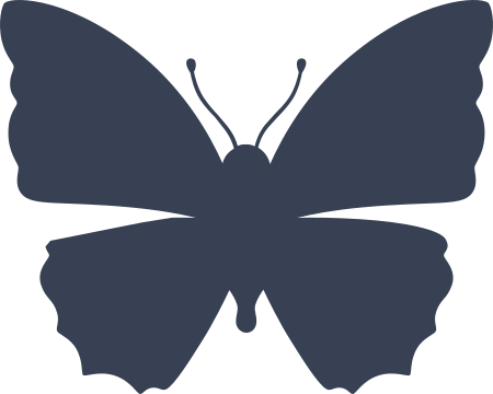 Butterfly decal