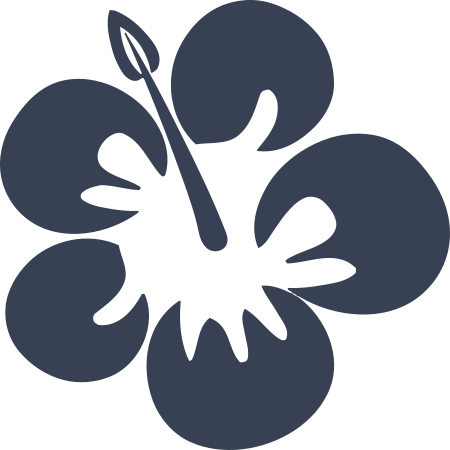 Hibiscus Flower Decal