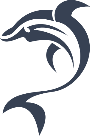 Awesome Tribal Dolphin Sticker