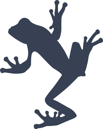 Skinny Frog Sticker