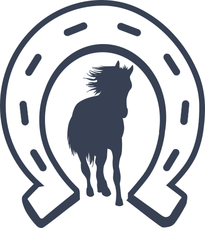 Horseshoe and Horse Sticker Decal
