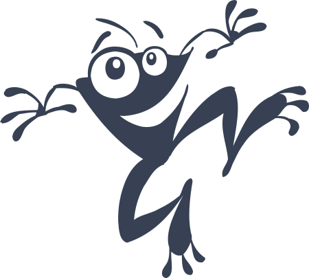 Silly Dancing Toad Sticker