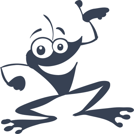 Frog Toad Sticker Decal