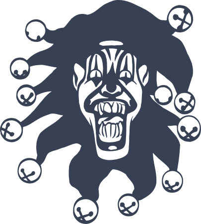 Scary Clown Joker Sticker