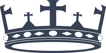 Religious Crown Sticker