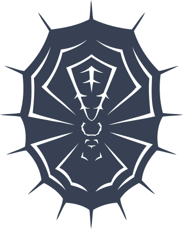 Spider Fossil Sticker
