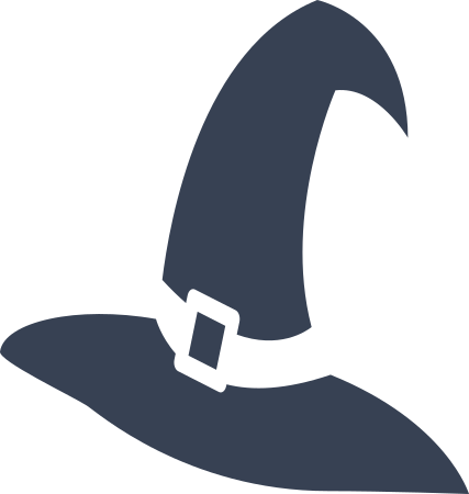 Witches Hat Sticker