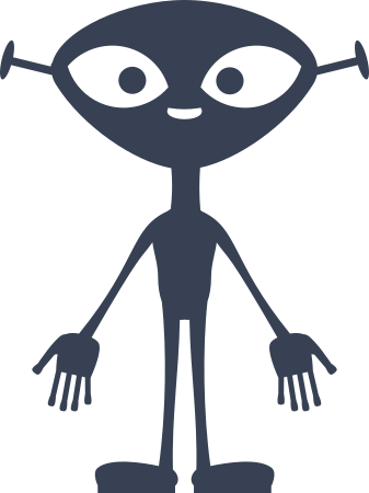 Alien Sticker Decal