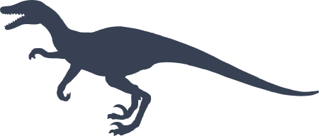 Dromaeosaurus Dinosaur Sticker Decal