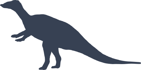 Edmontosaurus Dinosaur Sticker Decal