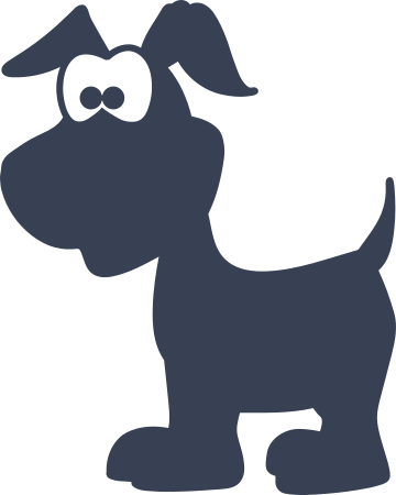 Cute Puppy Dog Sticker