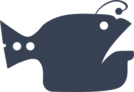 Angler Fish Sticker Decal