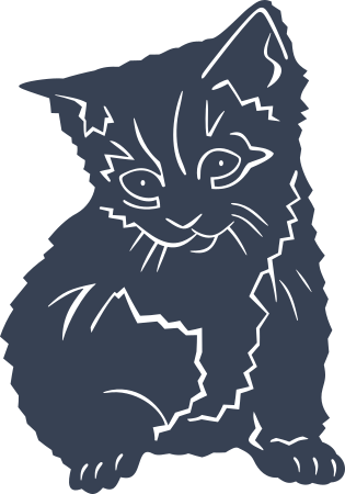 Kitten Decal