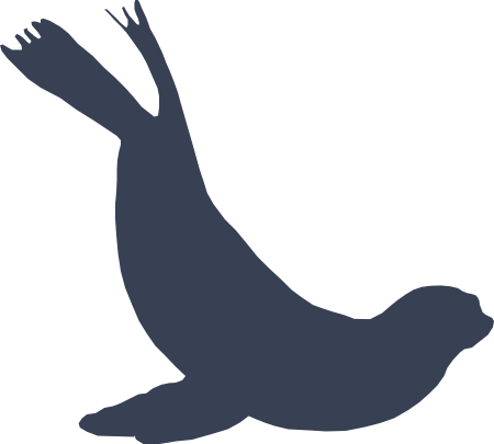 Swimming Sea Lion Sticker