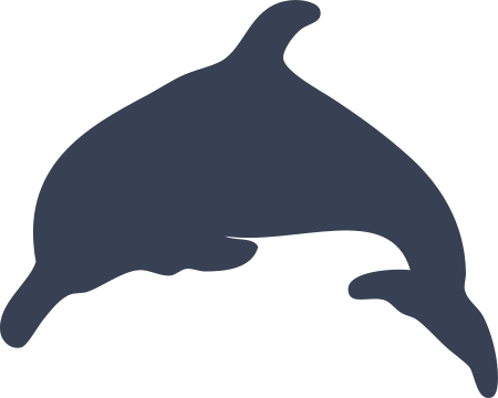 Strong Dolphin Sticker