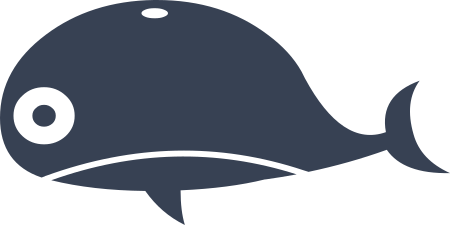 Sad Whale Sticker
