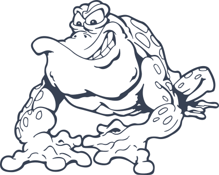 Frog Toad Decal
