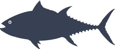 Bluefin Tuna Fish Sticker Decal