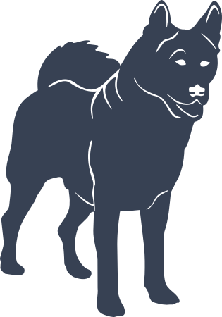 Akita Dog Decal