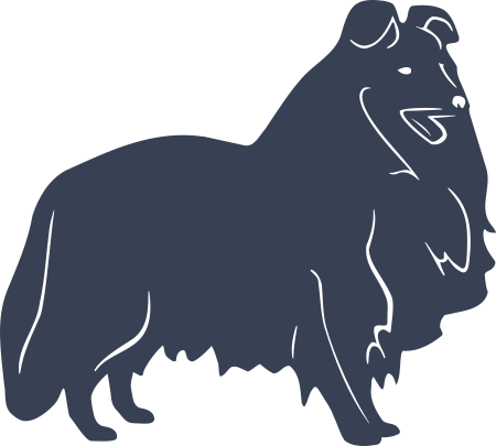 Sheltie Dog Sticker