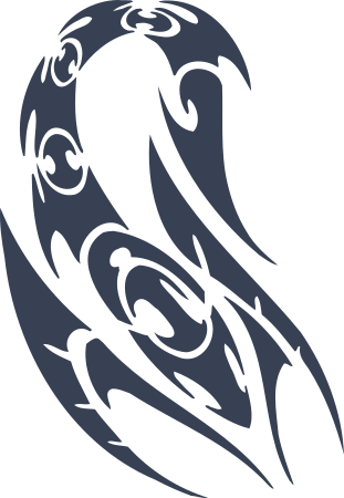 Cool Abstract Scorpion Sticker