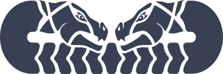 Double Head Snake Sticker