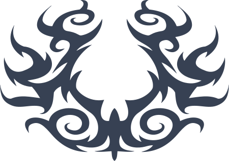 Gothic Border Decal